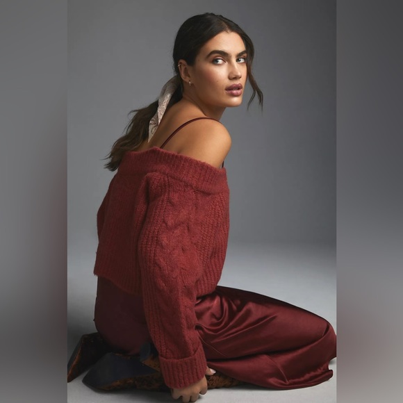 Anthropologie Mare Mare Layered Sweater & Slip Midi Dress - Picture 4 of 15